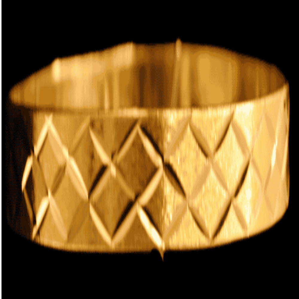 21K Gold Bangle Set OF 1 (S)